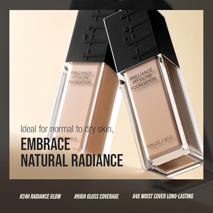 Brilliance Fit Glow Foundation - Full Coverage for Fl Oz)