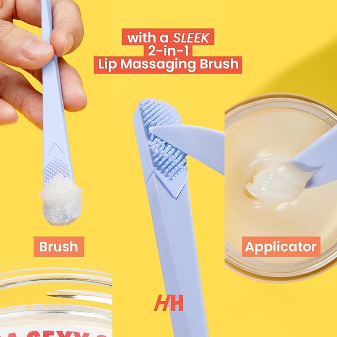 100% Natural Lip Scrub, Vegan Conditioning