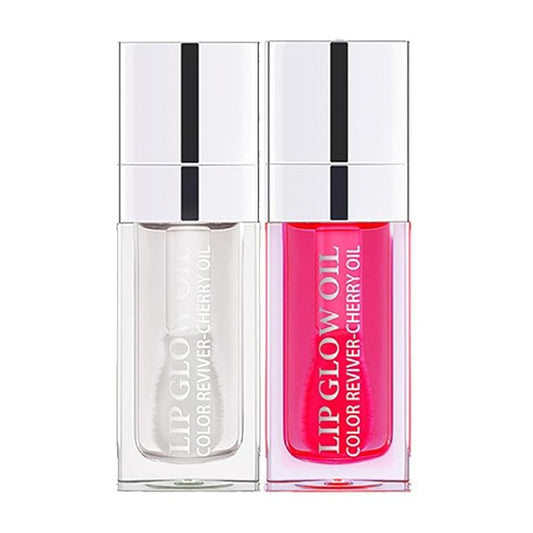 Hydrating Lip Glow Oil Set, Plumping Lip Oil Hydrating