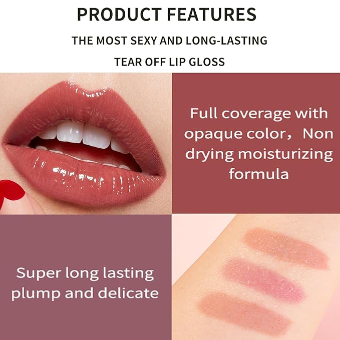 3PCS Lip Stain Liner, Long Lasting lip liner Long