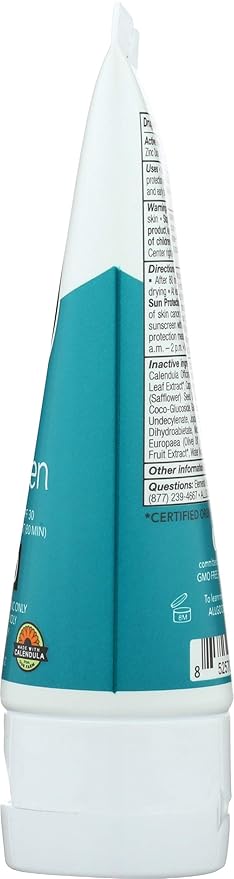 All Good Sunscreen - Sport Mineral Sunscreen Lotion, Reef Friendly, SPF 30+ for Face & Body, Water & Sweat Resistant (3 oz)