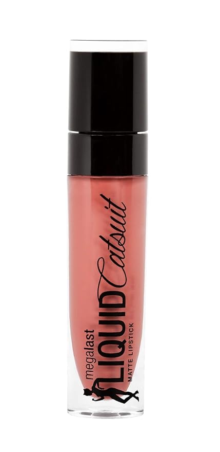wet n wild Megalast Catsuit Matte Liquid Lipstick, Pink Nudist Peach | Lip Color Makeup | Moisturizing | Creamy | Smudge Proof
