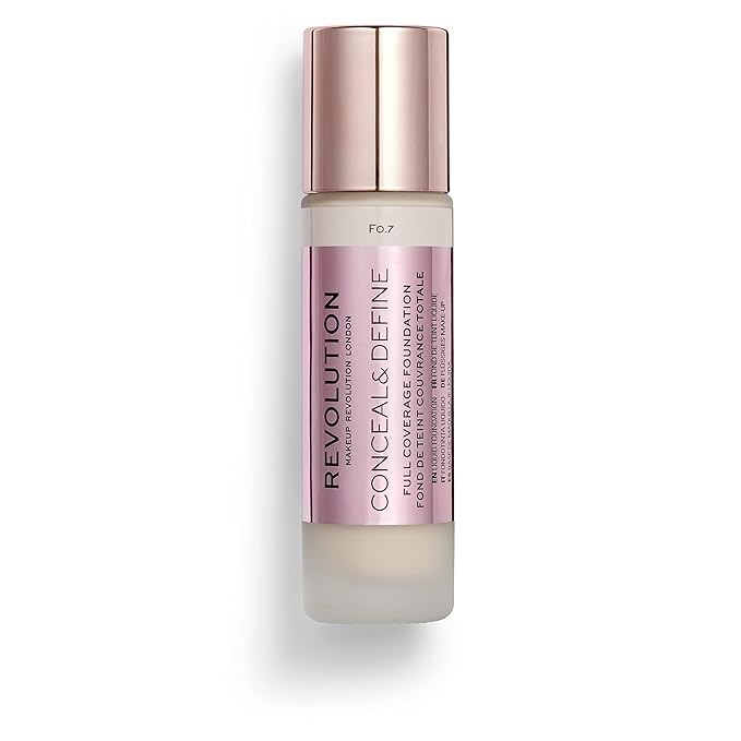 Revolution Beauty, Conceal & Define Foundation, Full Coverage, Fl. Oz.