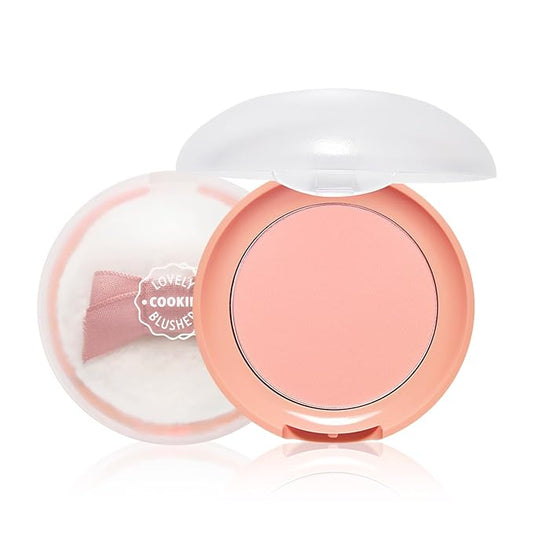 ETUDE Lovely Cookie Blusher #OR201 Apricot Peach Mousse 4g