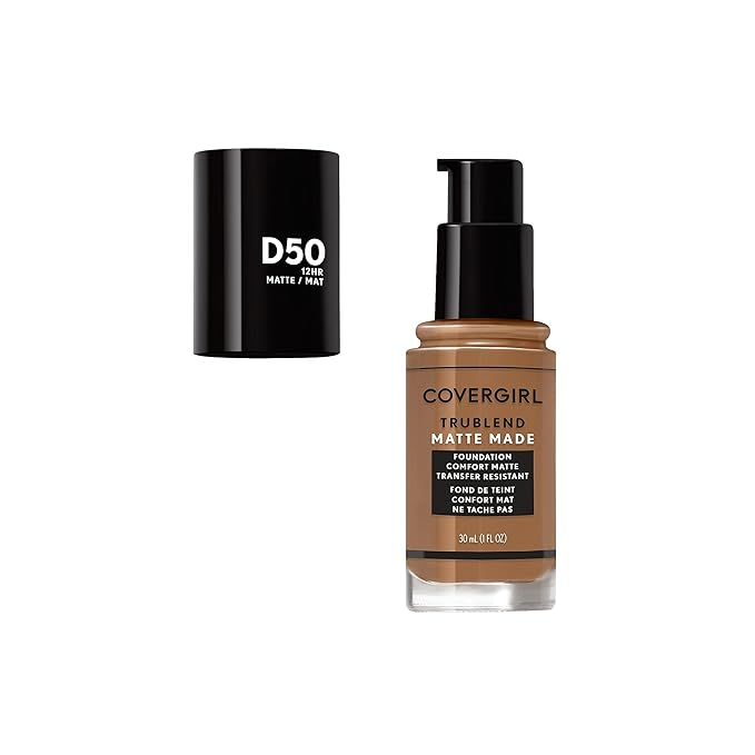 COVERGIRL TruBlend Matte Made Liquid Foundation, Deep Golden, of 1)