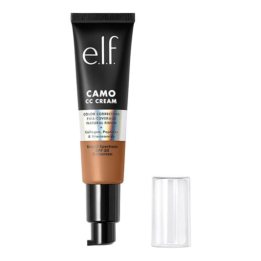 e.l.f. Camo CC Cream, SPF 30 Color-Correcting Medium-To-Full 460 W