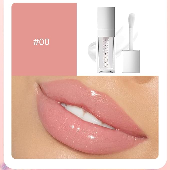 Hydrating Lip Glow Oil 7 Colors Moisturizing Lip Hydrating