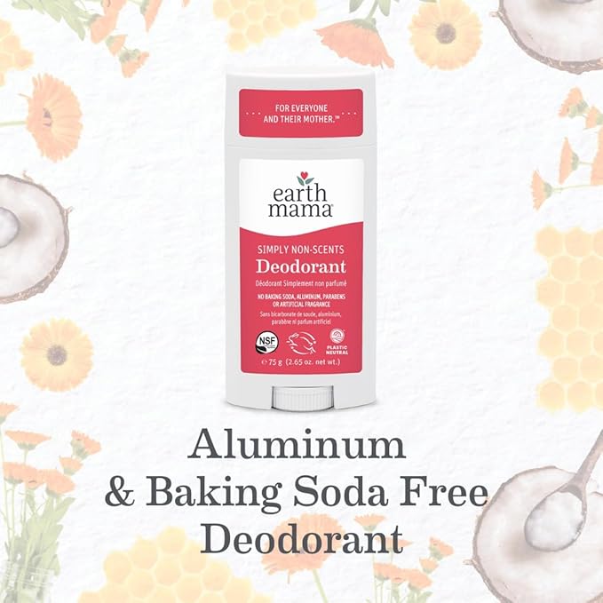 Earth Mama Simply Non-Scents Deodorant | Baking