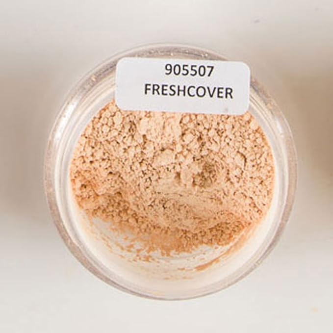 Mineral Powder Foundation, with puff, Freshcover, ram 6 G
