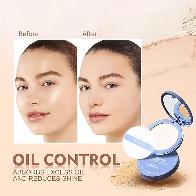 evpct Kaely Oil Control Pressed Face Powder, Get