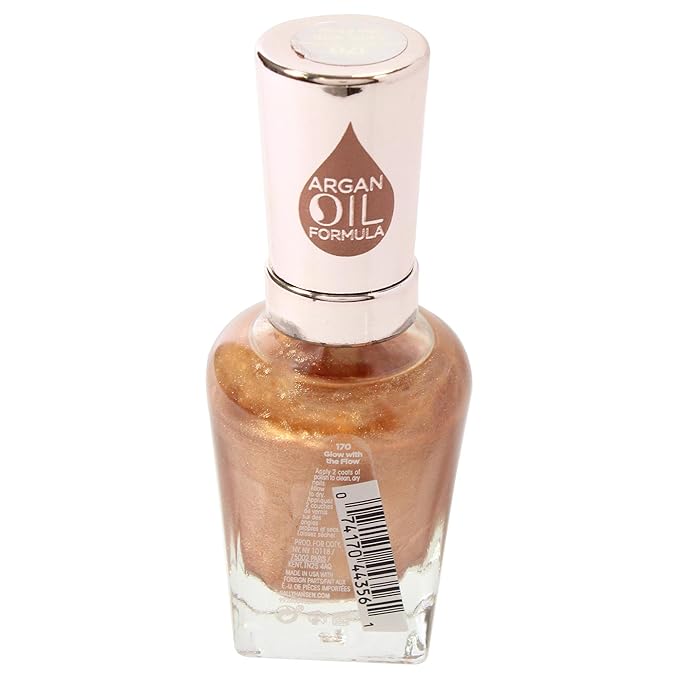 Sally Hansen Color Therapy Nail Polish, Glow With the Flow, Pack of 1