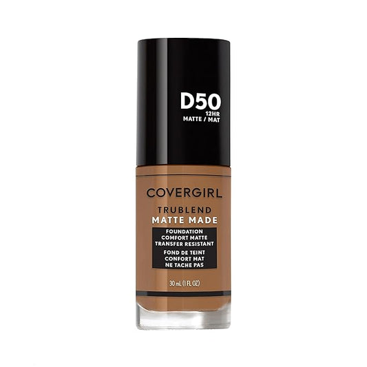 COVERGIRL TruBlend Matte Made Liquid Foundation, Deep Golden, of 1)