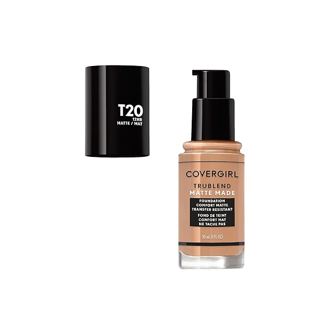 COVERGIRL TruBlend Matte Made Liquid Foundation, Soft Honey, of 1)