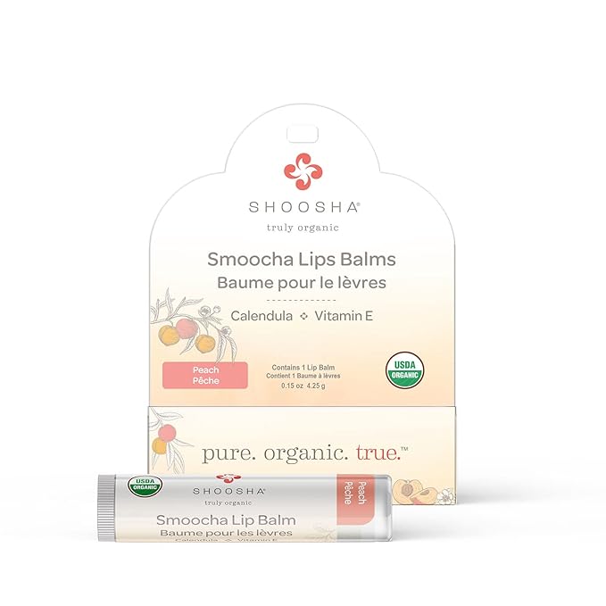 ORGANIC SMOOCHA ORGANIC LIP BALM Peach