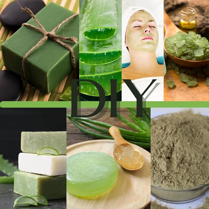 100% Natural Aloe Vera Leaf Powder Pure Aloe Barbadensis Natural Moisturizer Replenish Dry Skin Healthy Hair Care 0.50 LBS 227 Grams