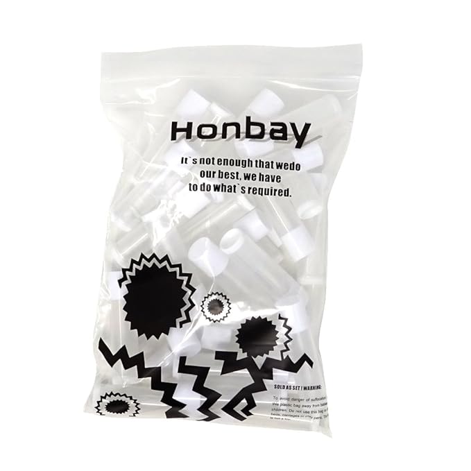 Honbay 30PCS 5g Clear Empty Lip