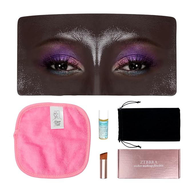 Makeup Mannequin Face, 3D Silicone Makeup