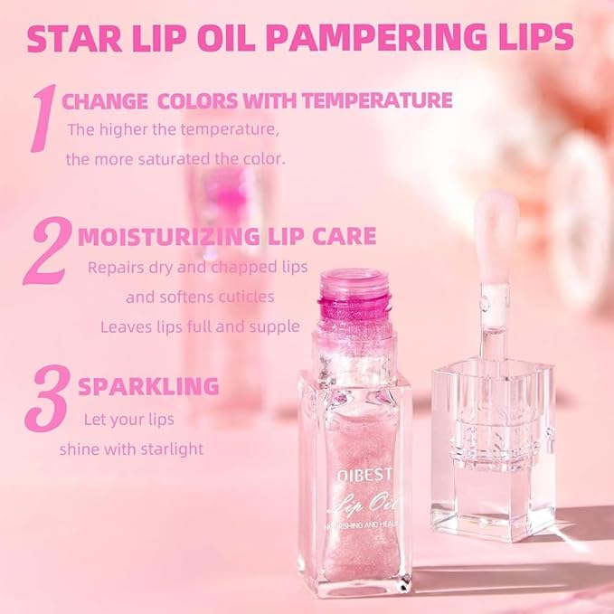 Hydrating Lip Glow Oil-Lip care oil-