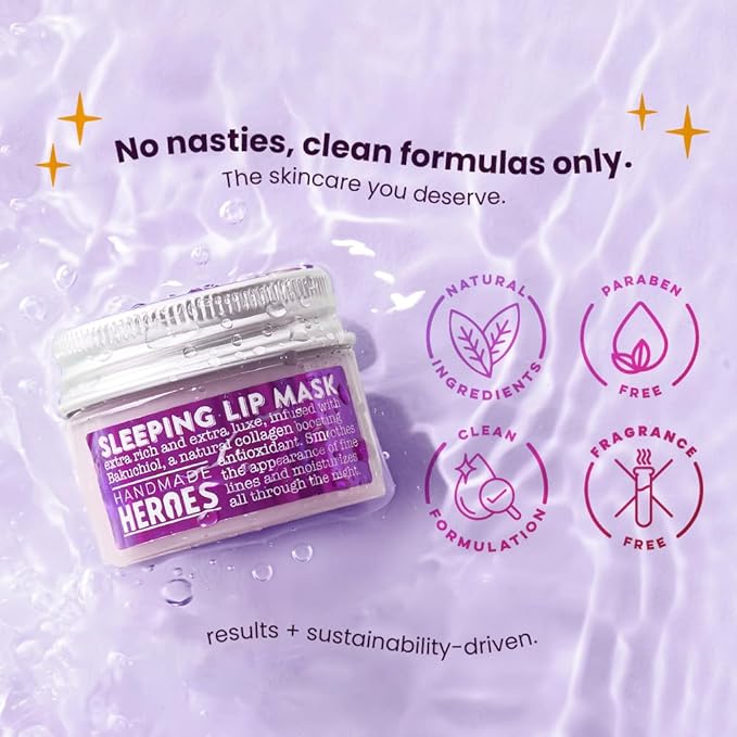 100% Natural Vegan Lip Butter Sleeping Boosting)