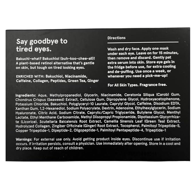 Bro mask under eye gel