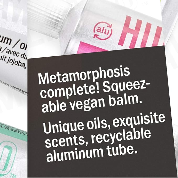 Hurraw! Balmtoo Squeezable Balm, Lemon Balm Organic.