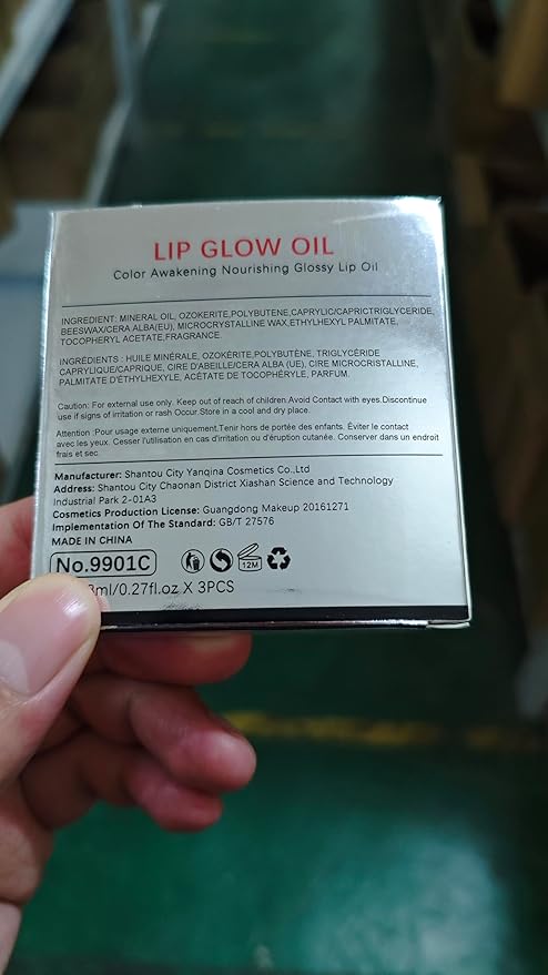 Hydrating Lip Oil Pack, 2 Pack Clear Fruit Extract Lip Oil Set or Lip Color and Shine, Dry Lip's Moisturizing Hydrating and Nourishing Clear Tinted Lip Gloss Set