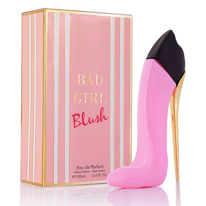 URBAN COLLECTION Bad Girl Blush for Women – Eau De Parfum 3.4 fl oz – Vegan, Cruelty-Free & Paraben-Free – Sweet Citrus Bergamot with Hints of Almond – Warm Vanilla & Peony – Elegant 100ml Bottle