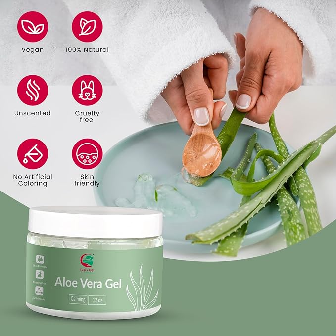 Aloe Vera Gel 12 oz | Unscented | 12 oz