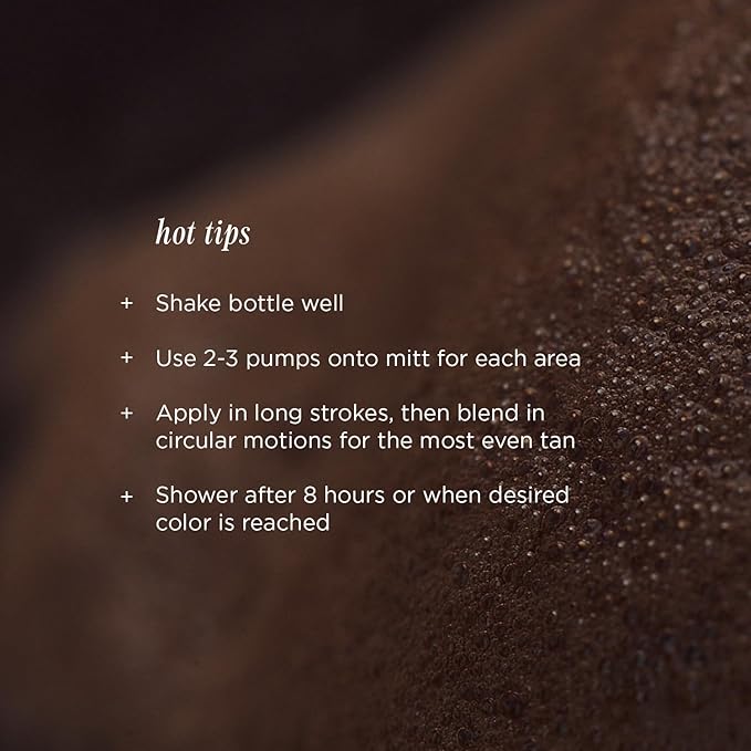 '+ Lux Unfiltered N°36 ORIGINAL Supernatural Tanning Mousse Foam in Blood Orange, Quick + Immediate Sunless Fake Tan, Self Tanner