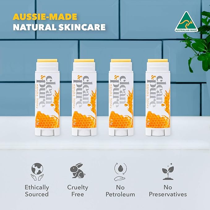 Beekeeper’s Favorite Lip Balms, 4 Pack