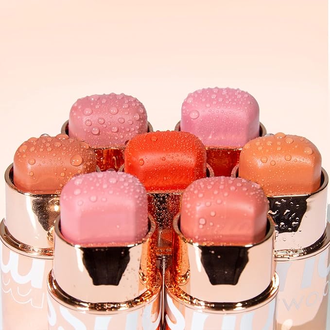 Blush Stick for Cheeks Makeup,Waterproof Cream Blush Face