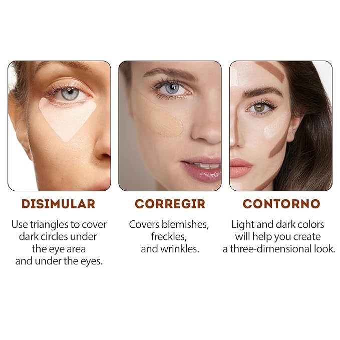 Liquid Concealer Stick Makeup, Hydrating and Lightweight for 09# COCOA