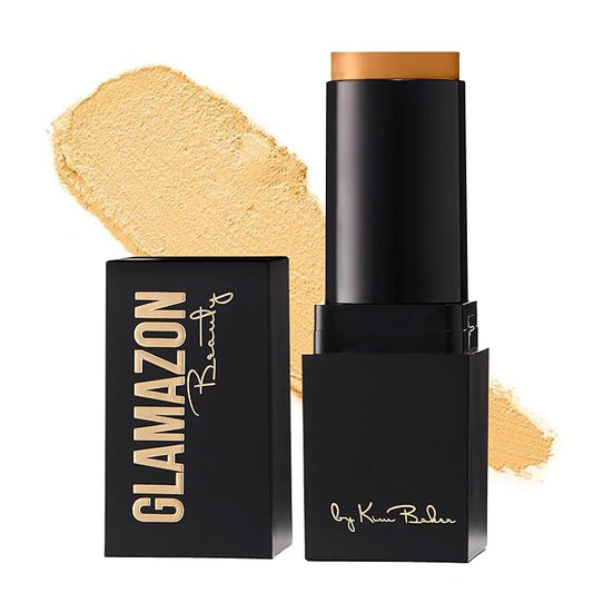 Glamazon Second to None Foundation Stick, Sunkissed Tan, Natural Finish