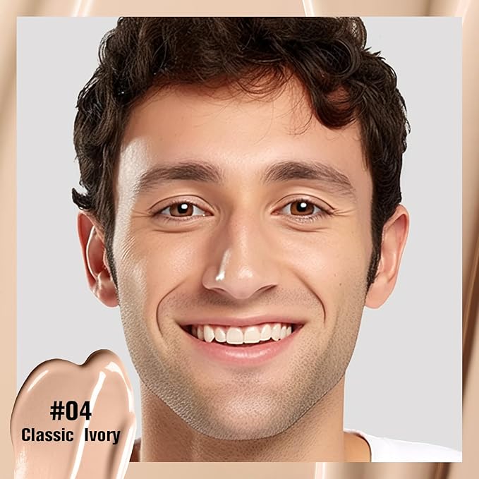 UCANBE Matte Liquid Foundation with Brush, Serum Foundation fl. oz.