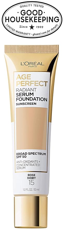 L'Oreal Paris Age Perfect Radiant Serum Foundation with 1 Ounce