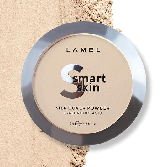 Lamel Smart Skin Silk Compact Powder - Long Porcelain 0. 28 oz
