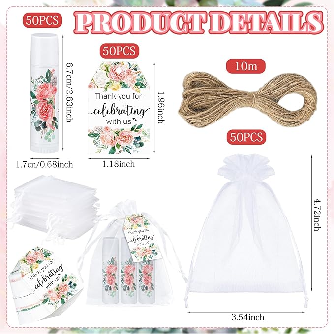 100 Pack Thank You Gifts Lip Homeless