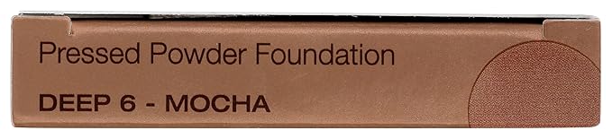 Mineral Fusion Pressed Powder Foundation, Deep 6 - Hypoallergenic, Cruelty-Free, 0.32 Oz