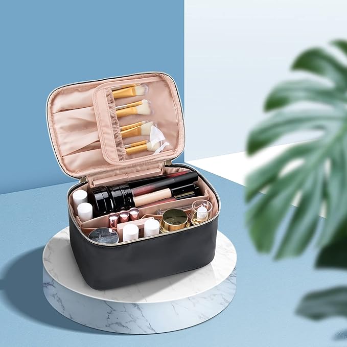 Ocheal makeup bag, portable cosmetic