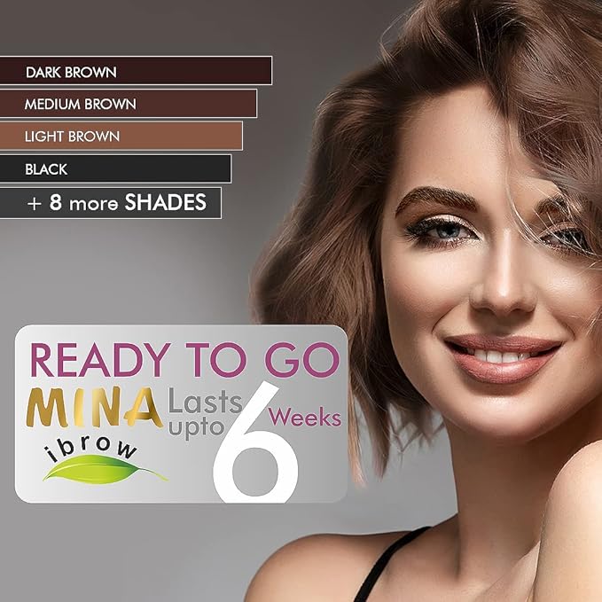 MINA ibrow Long Lasting Henna