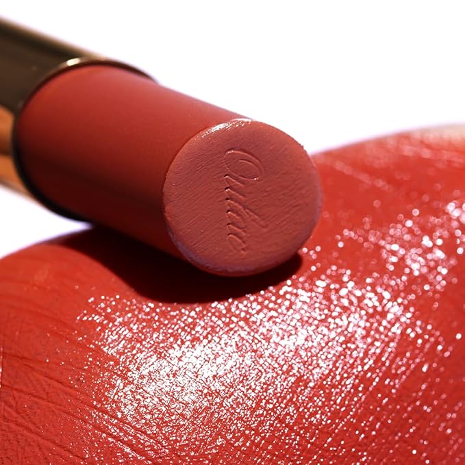 Oulac Red Lipsticks for Women, Deep Red Matte Lipstick, Full Coverage Lip Color, Satin Matte Finish, Cream Texture, Hydrating, Infused with Hyaluronic Acid, Vegan & Clean Beauty 4g SG07 Body Heat