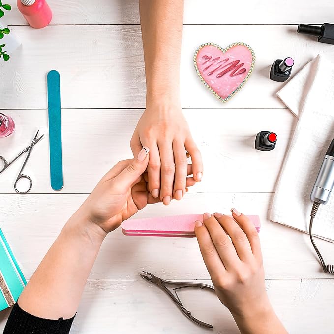 Sibba Resin Nail Art Palette, Golden Edge Nail