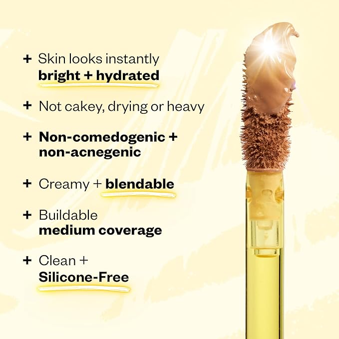 Kosas Revealer Concealer - Medium Coverage Makeup with 08 W)