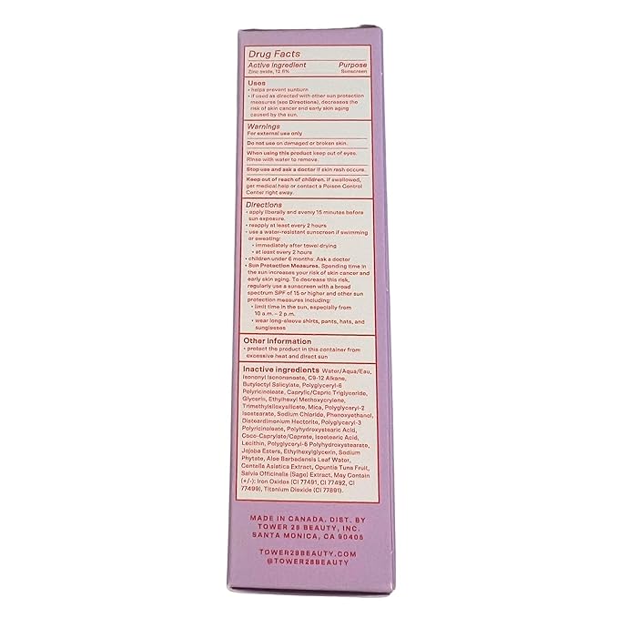 Tower 28 Beauty SunnyDays SPF 30 Tinted Mineral Fl Oz