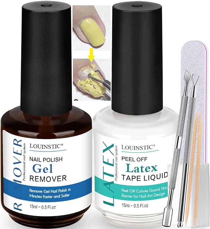 LOUINSTIC Nail Polish Gel Remover