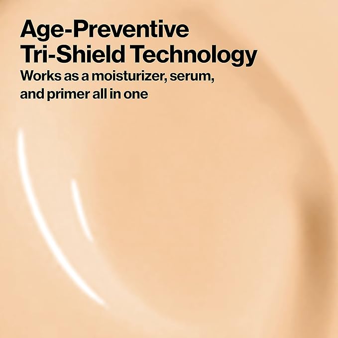 Revlon Liquid Foundation, Age Defying 3XFace Makeup, Anti-Aging Fl Oz