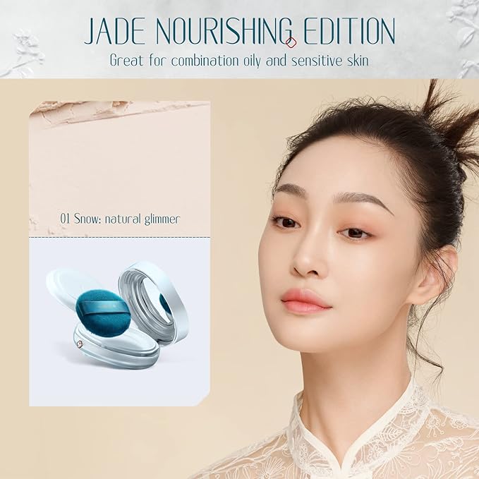 FLORASIS Flawless Jade Breathable Setting Powder (01 Snow)