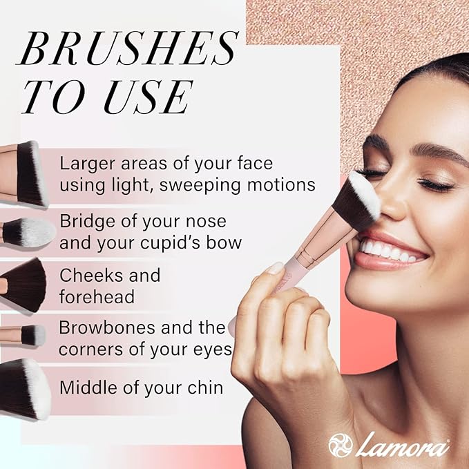 Highlighter Palette Highlighter Makeup Iluminador - Glow Bronzer