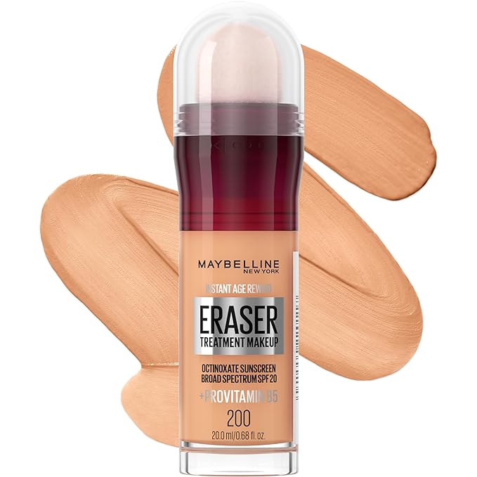 Maybelline Instant Age Rewind Eraser Treatment Makeup with 1 Count