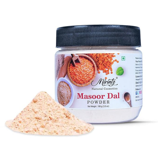 100% Natural Masoor Dal Powder | () Organic Face 3.5 Oz